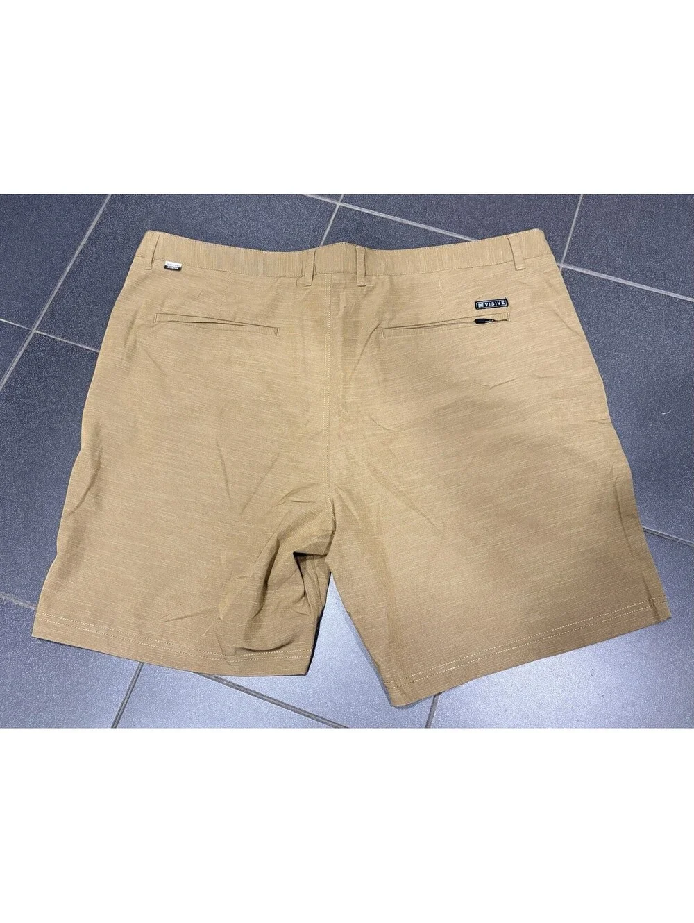 Visive Men’s Hybrid Shorts Size 40 Lot Of 2 Tan And Red